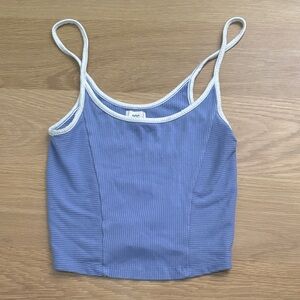 Urban Outfitters Blue Camisole with White Trim